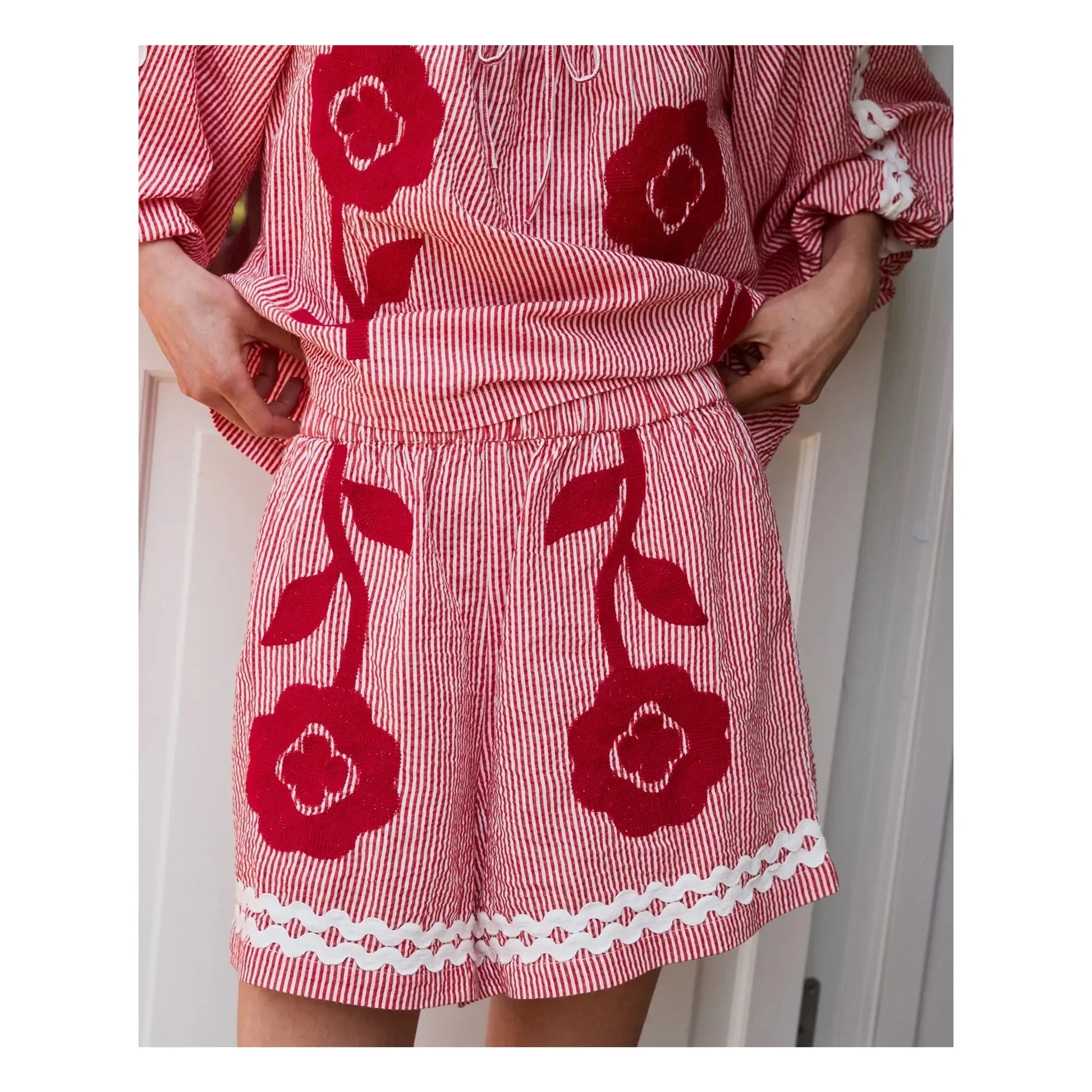 SISSEL EDELBO - Abelone shorts | Red