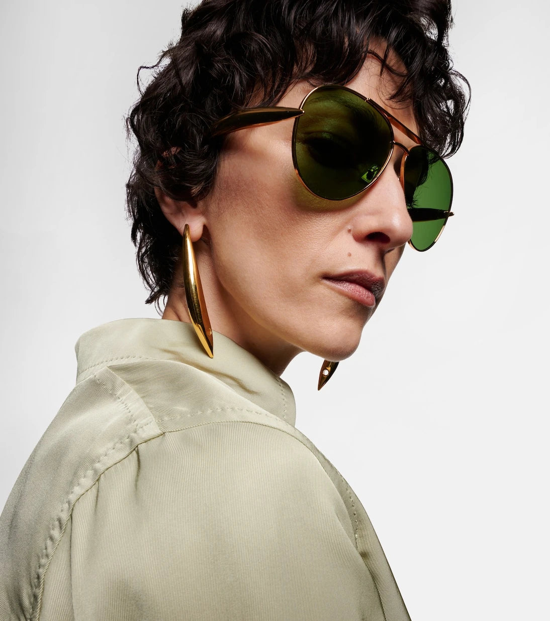 Bottega Veneta - Sardine aviator sunglasses