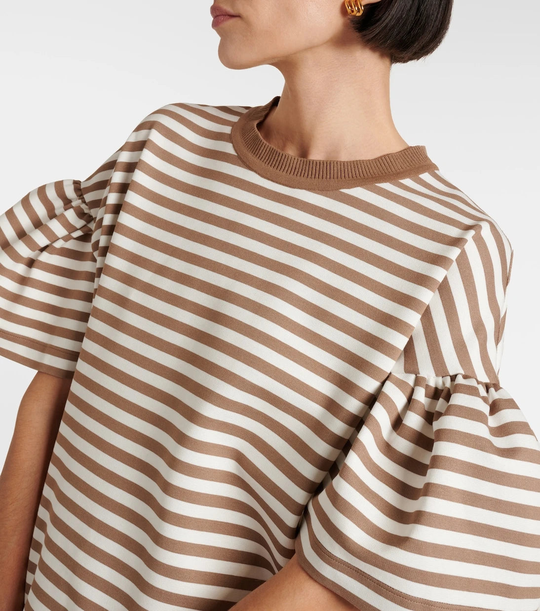 Max Mara - Peirak striped jersey T-shirt
