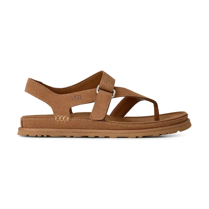 UGG W Goldengaze Toe Post Süet Sandaletler