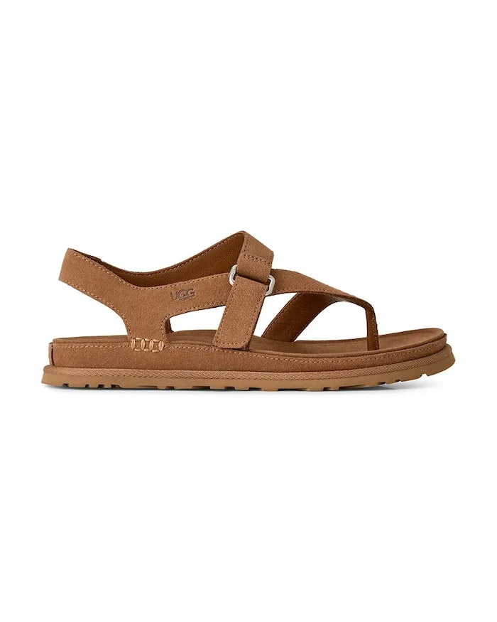 UGG W Goldengaze Toe Post Süet Sandaletler