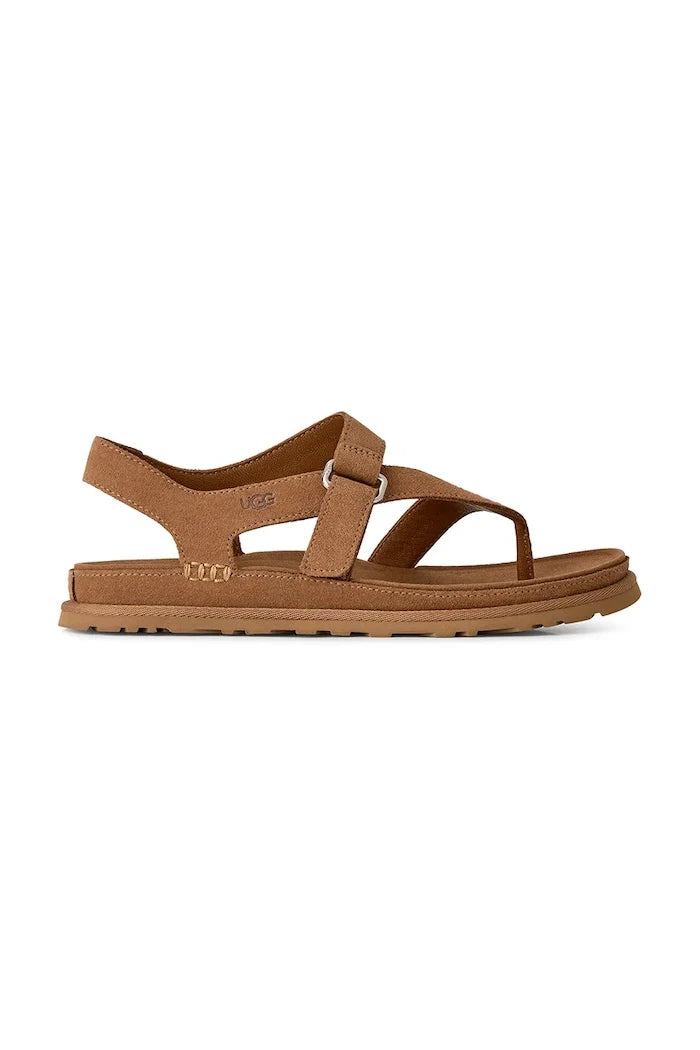 UGG W Goldengaze Toe Post Süet Sandaletler
