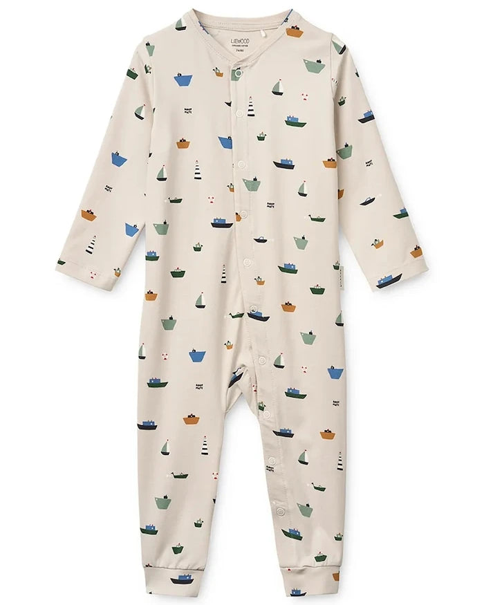 Liewood Birk Desenli Pijama Tulum