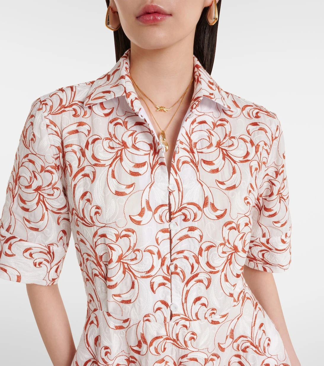 La DoubleJ - San Pietro printed shirt dress