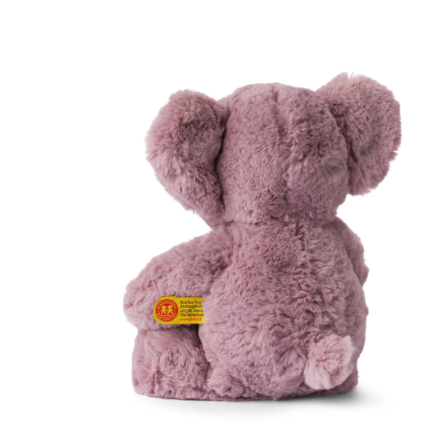 Bon Ton Toys - Ebu the Elephant plush  | Pink