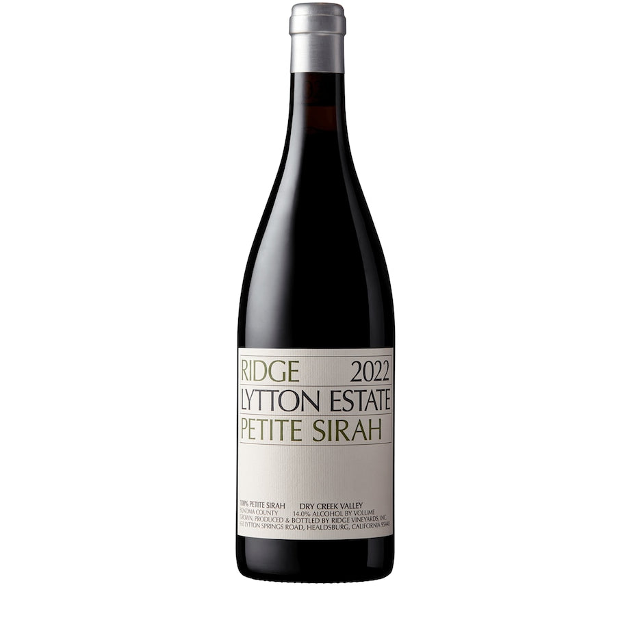 Ridge Lytton Estate Petite Syrah 2022 (75cl) - California, USA