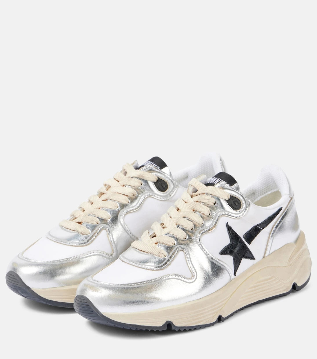 Golden Goose - أحذية سنيكرز Running Sole الجلدية