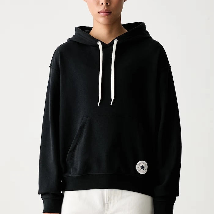 Converse kadın pamuklu kapüşonlu sweatshirt