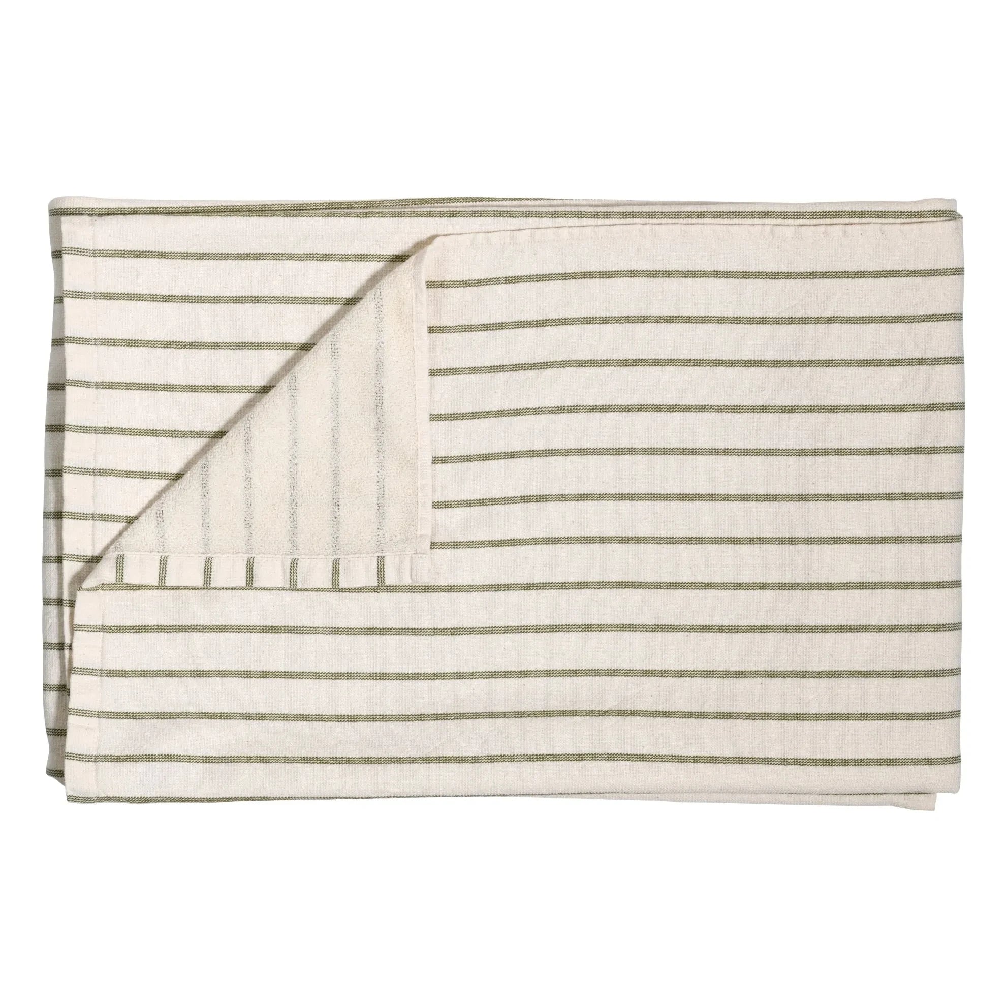 La cerise sur le gâteau - Marina beach towel | Moss Green