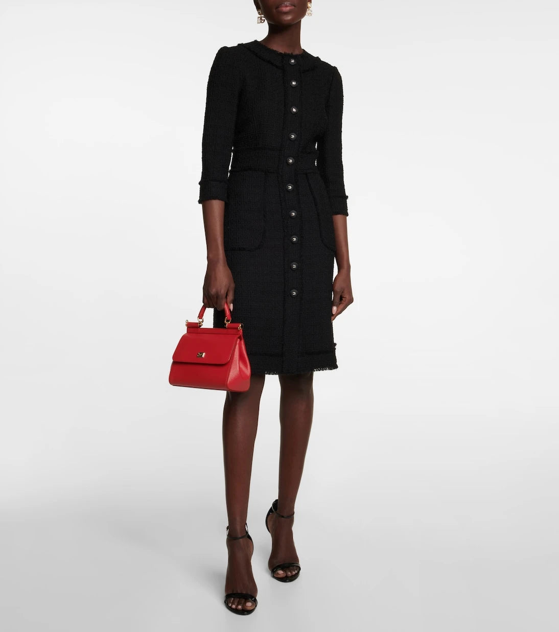Dolce&Gabbana - Wool-blend minidress