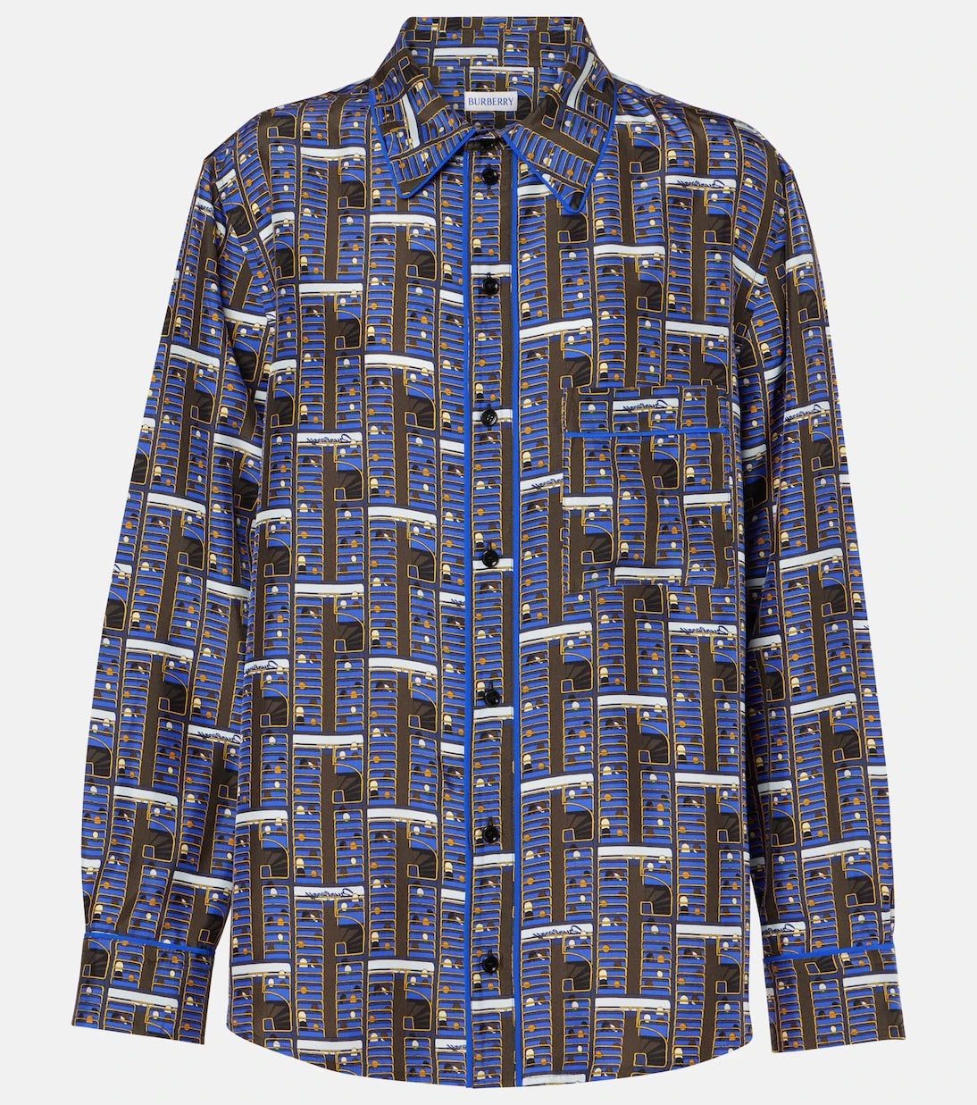 Burberry - Burberry silk shirt