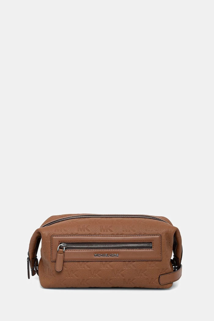 Michael Kors Козметична чанта мъжка от кожа
