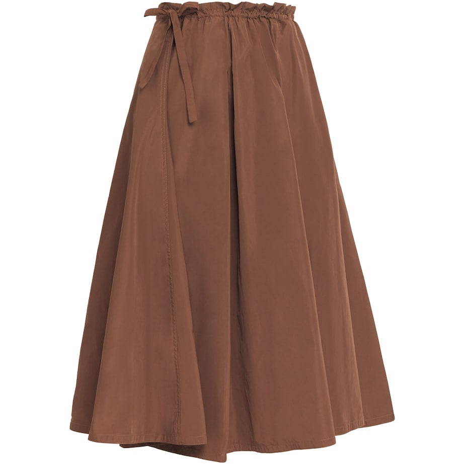 Nadine Mos Brown Technical Midi Skirt