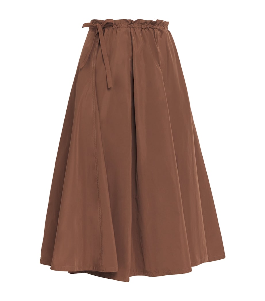Nadine Mos Brown Technical Midi Skirt