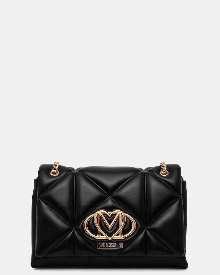 Love Moschino crossbody kadın çantası suni deriden
