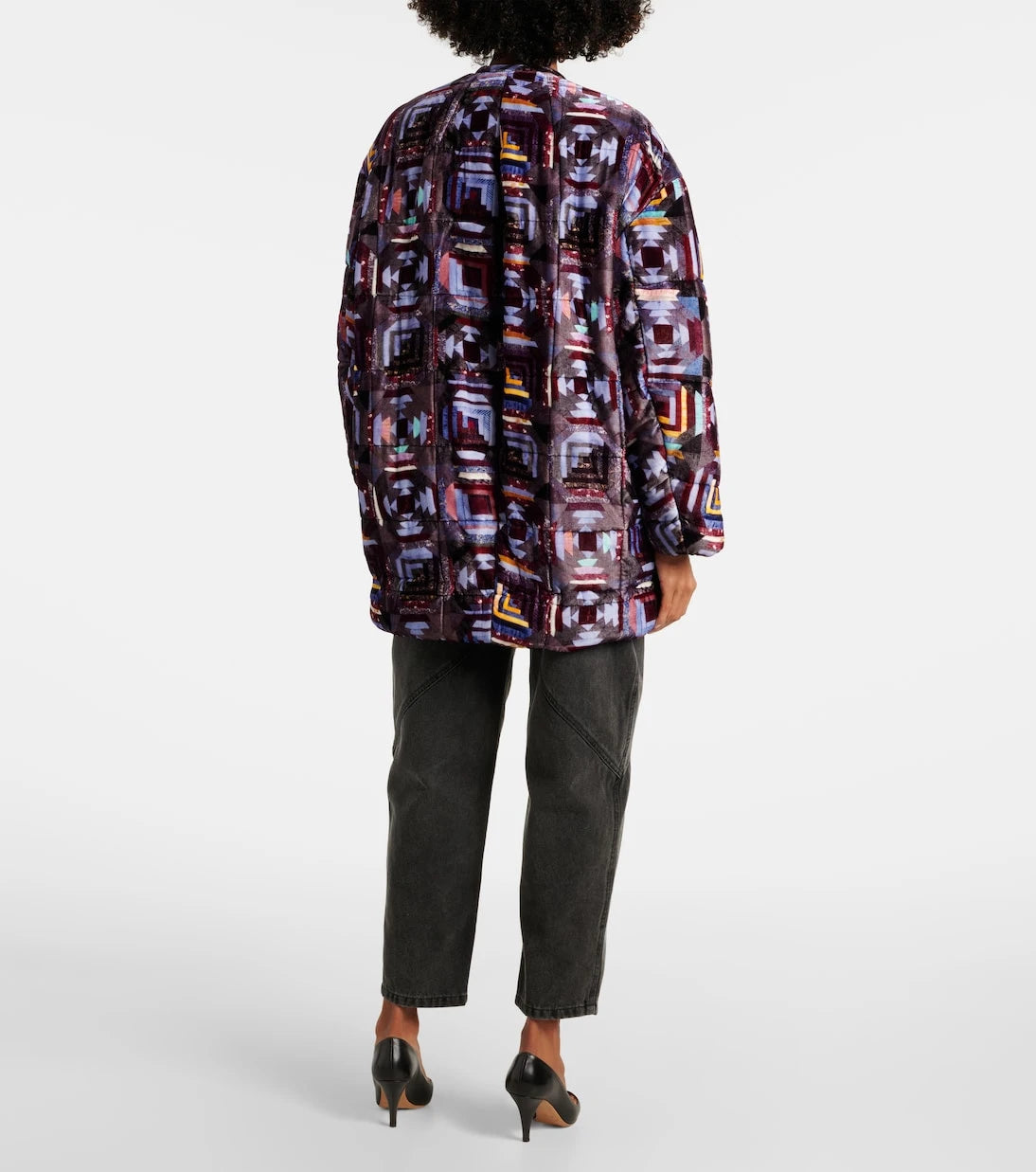 Isabel Marant - Doriane printed puffer coat
