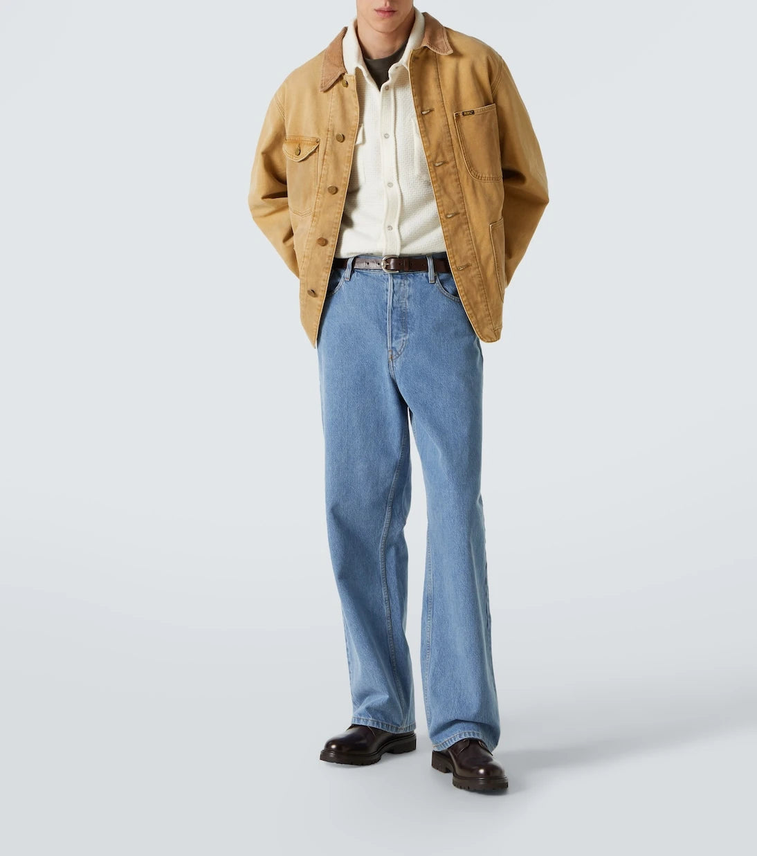 God's True Cashmere - Waffle-knit cashmere shirt