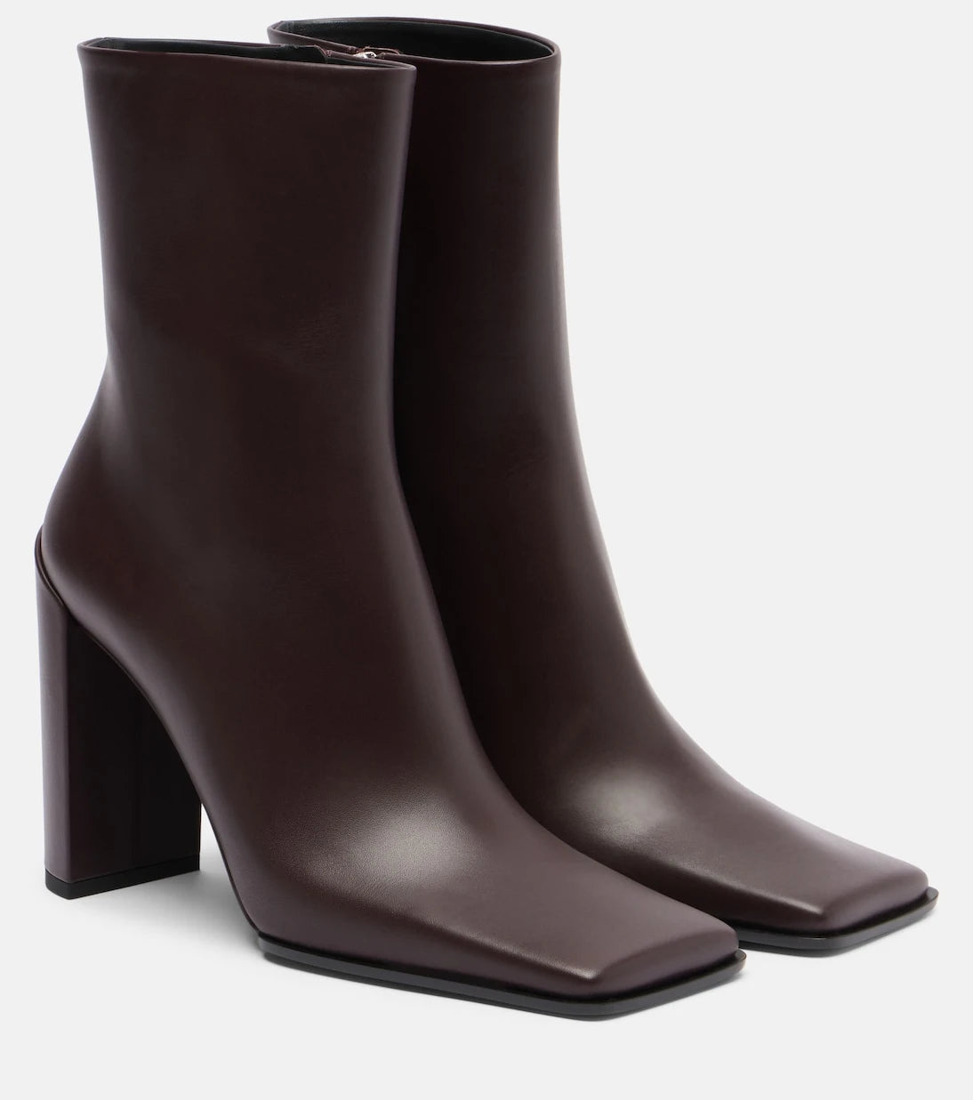 Alaïa - Leather ankle boots