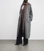 Joseph Multi Virgin Wool Herringbone Navarre Linear Coat