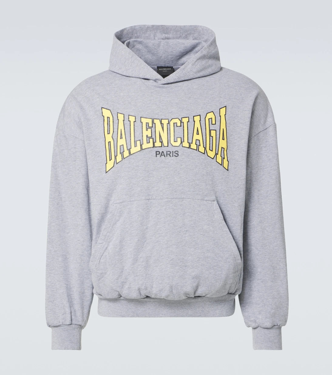 Balenciaga - سترة بغطاء رأس من القطن الجيرسيه