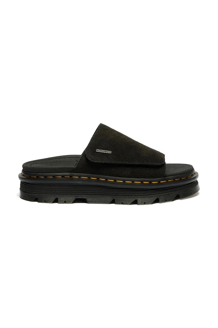 Dr. Martens Süet Platform Terlik ZebZag Slide