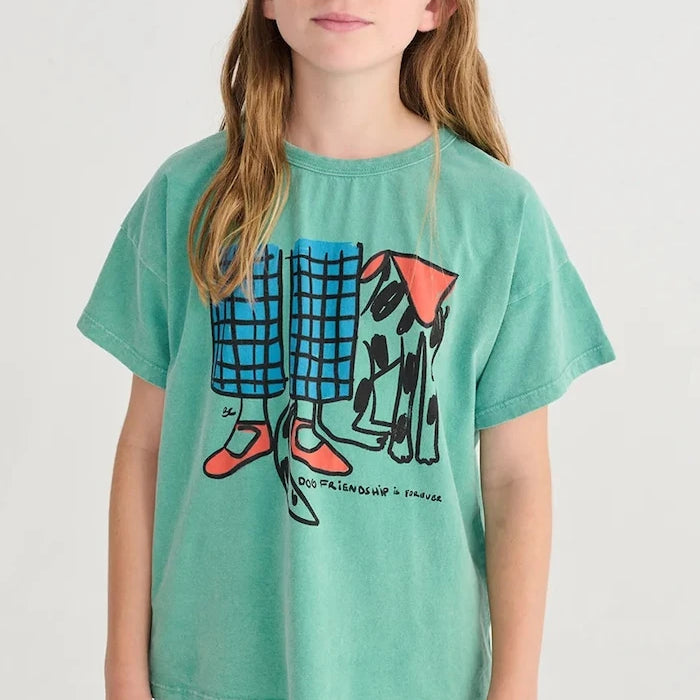 Bobo Choses Dog Friendship Çocuk Pamuklu Tişört