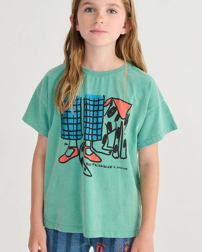 Bobo Choses Dog Friendship Çocuk Pamuklu Tişört