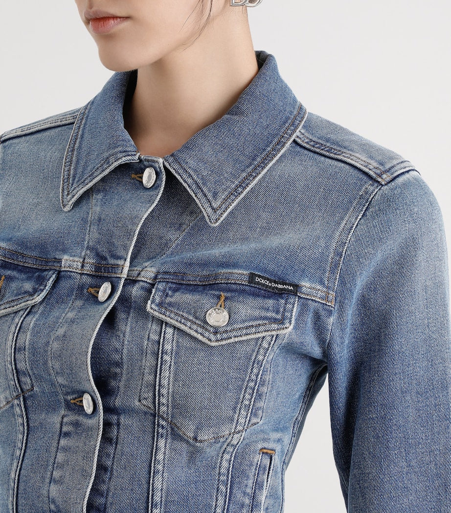 Multi Cropped Denim Jacket