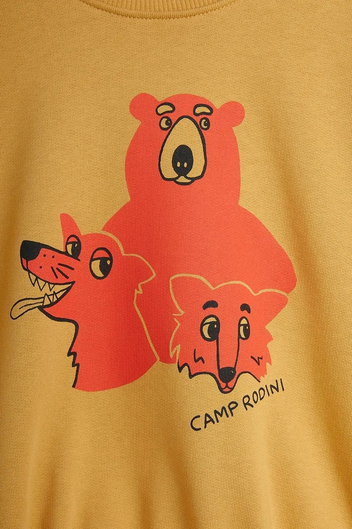 Mini Rodini Camp Rodini Çocuk Pamuklu Sweatshirt