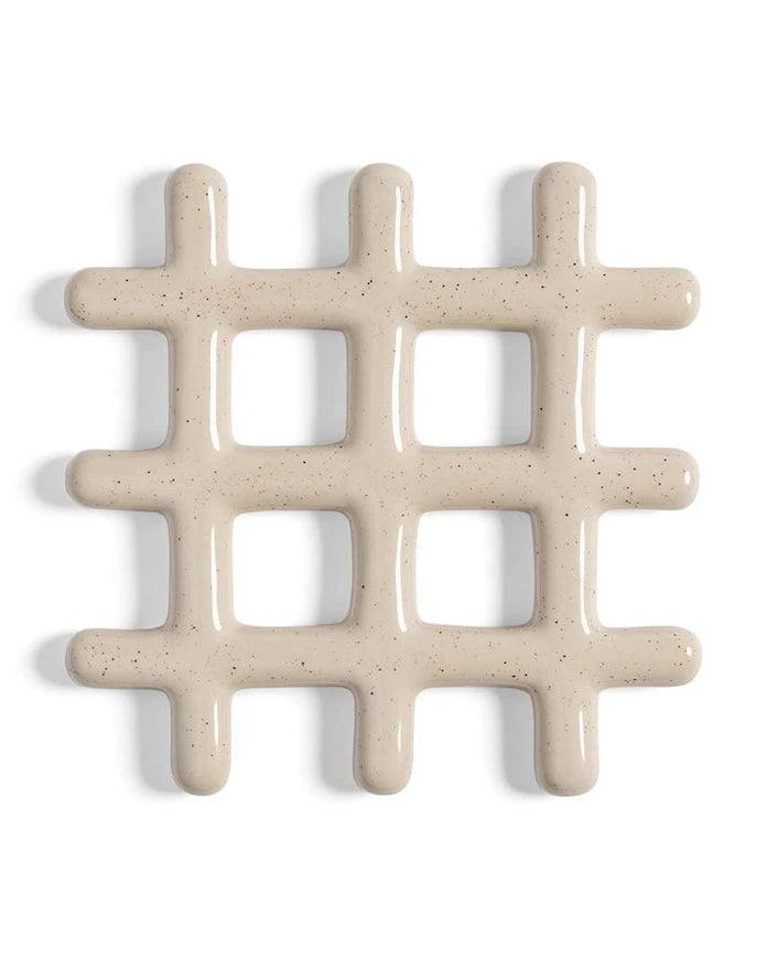 &k amsterdam Grid Speckle Altlık