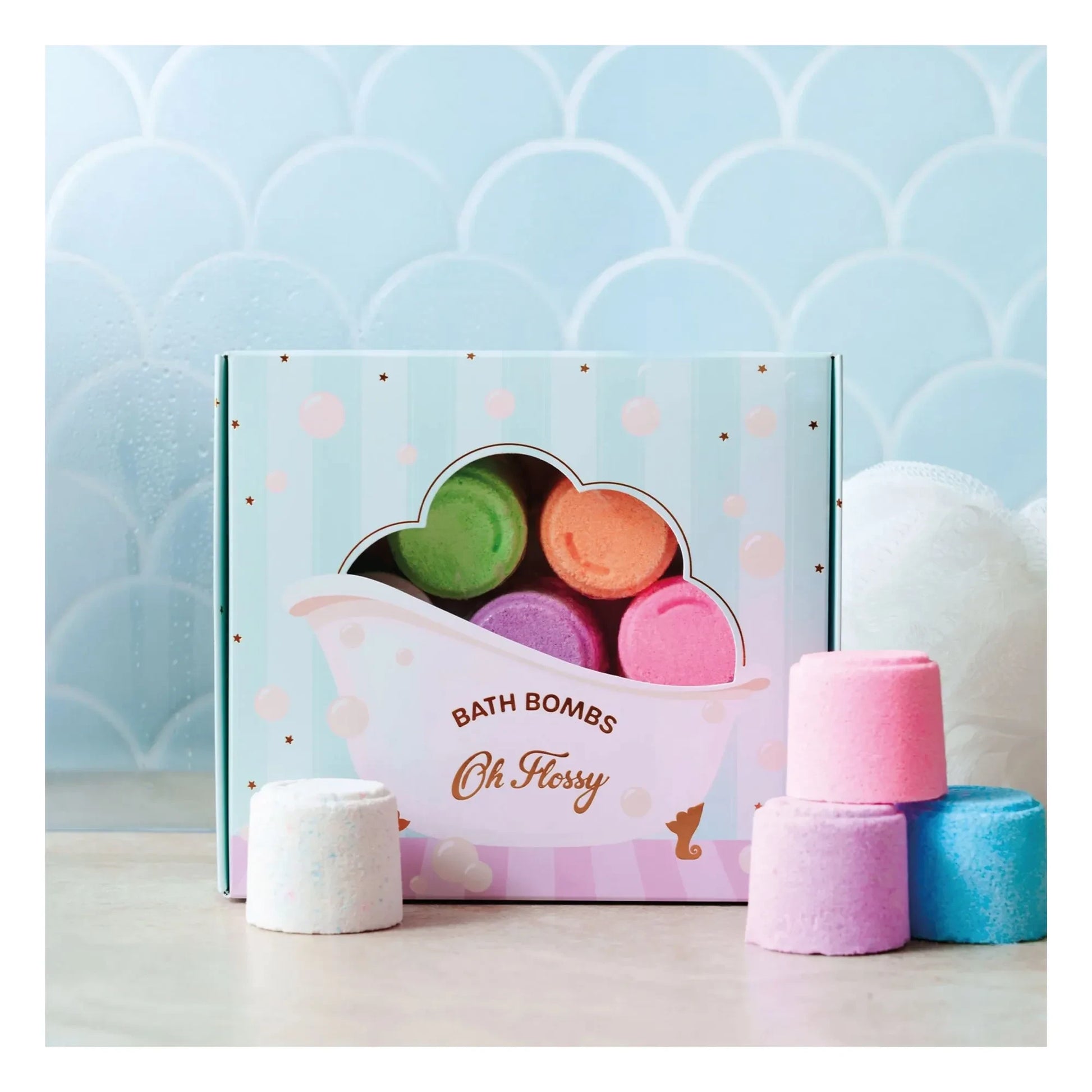 Oh Flossy - Bath bombs - Set of 7