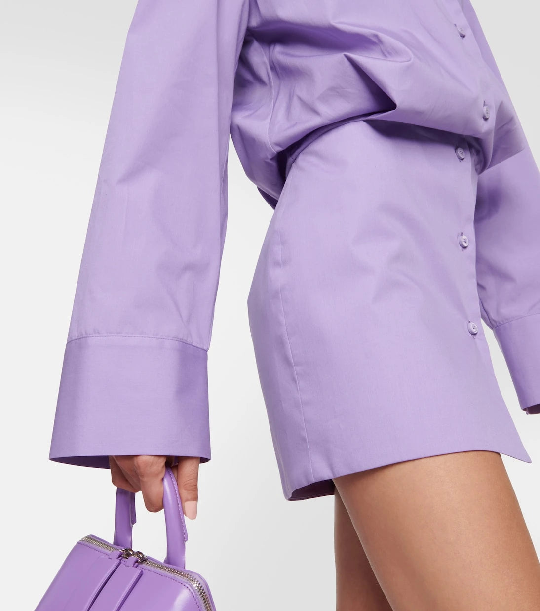 The Attico - Margot cotton minidress
