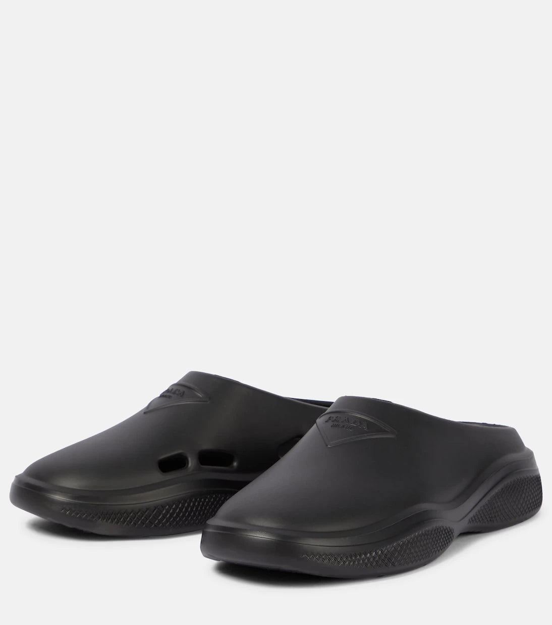 Prada - Rubber clogs