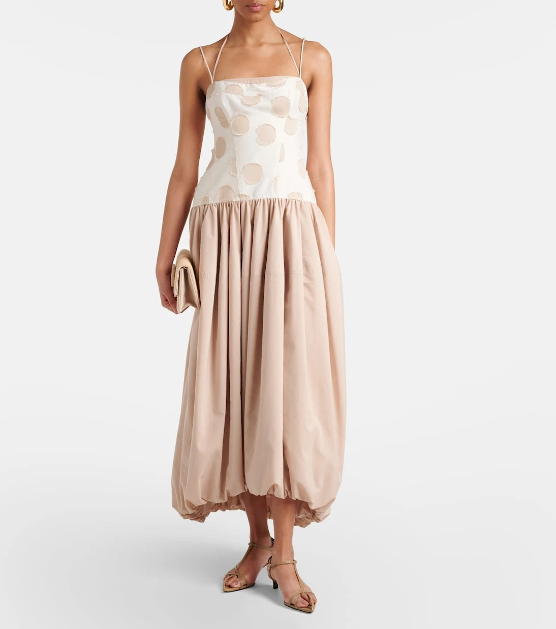 Simkhai - Pfeiffer polka-dot midi dress