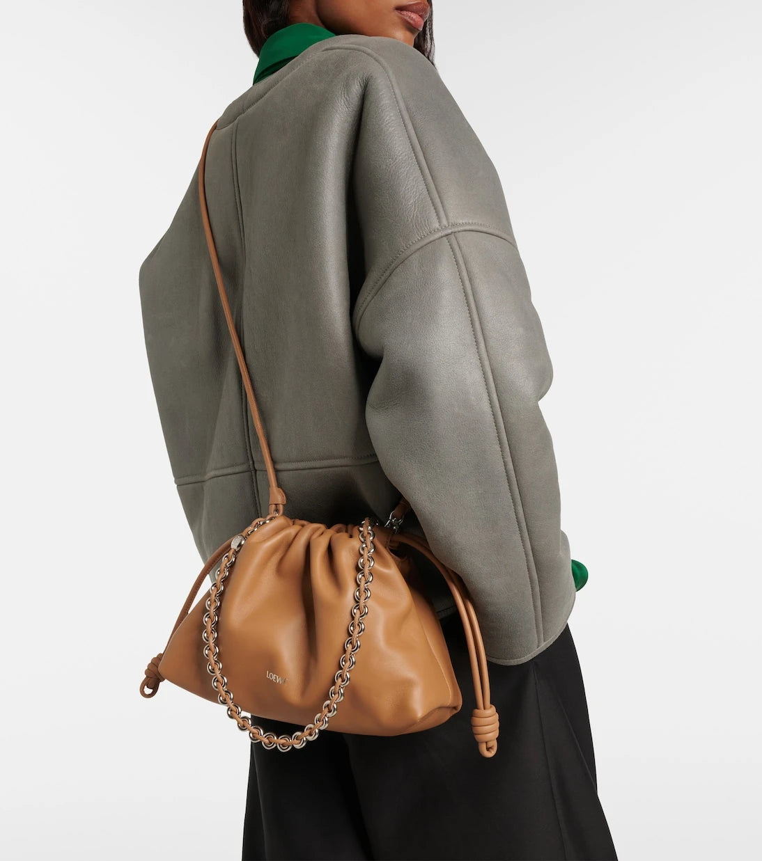 Loewe - Flamenco Medium leather shoulder bag