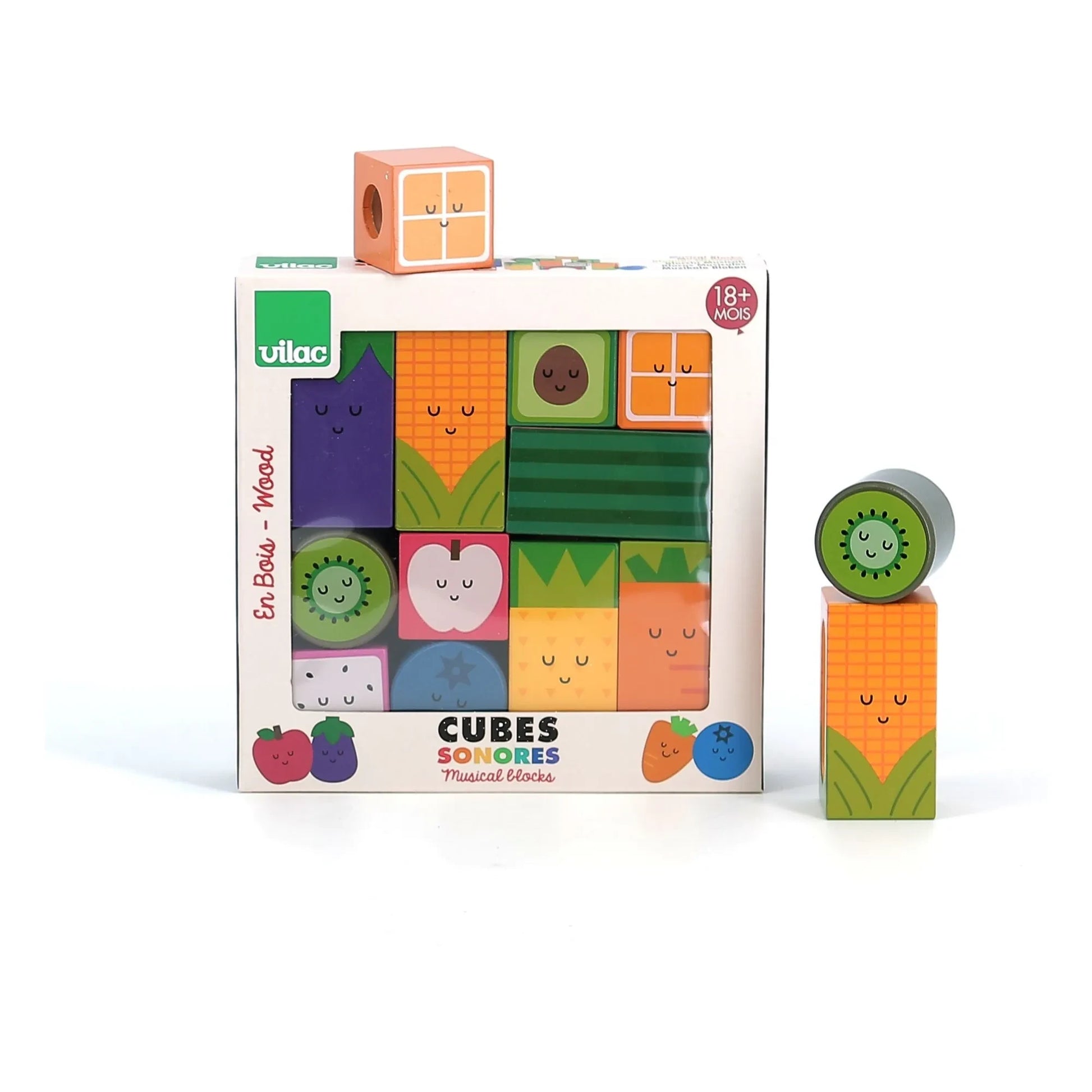 Vilac - Fruits sound cubes - Andy Westface
