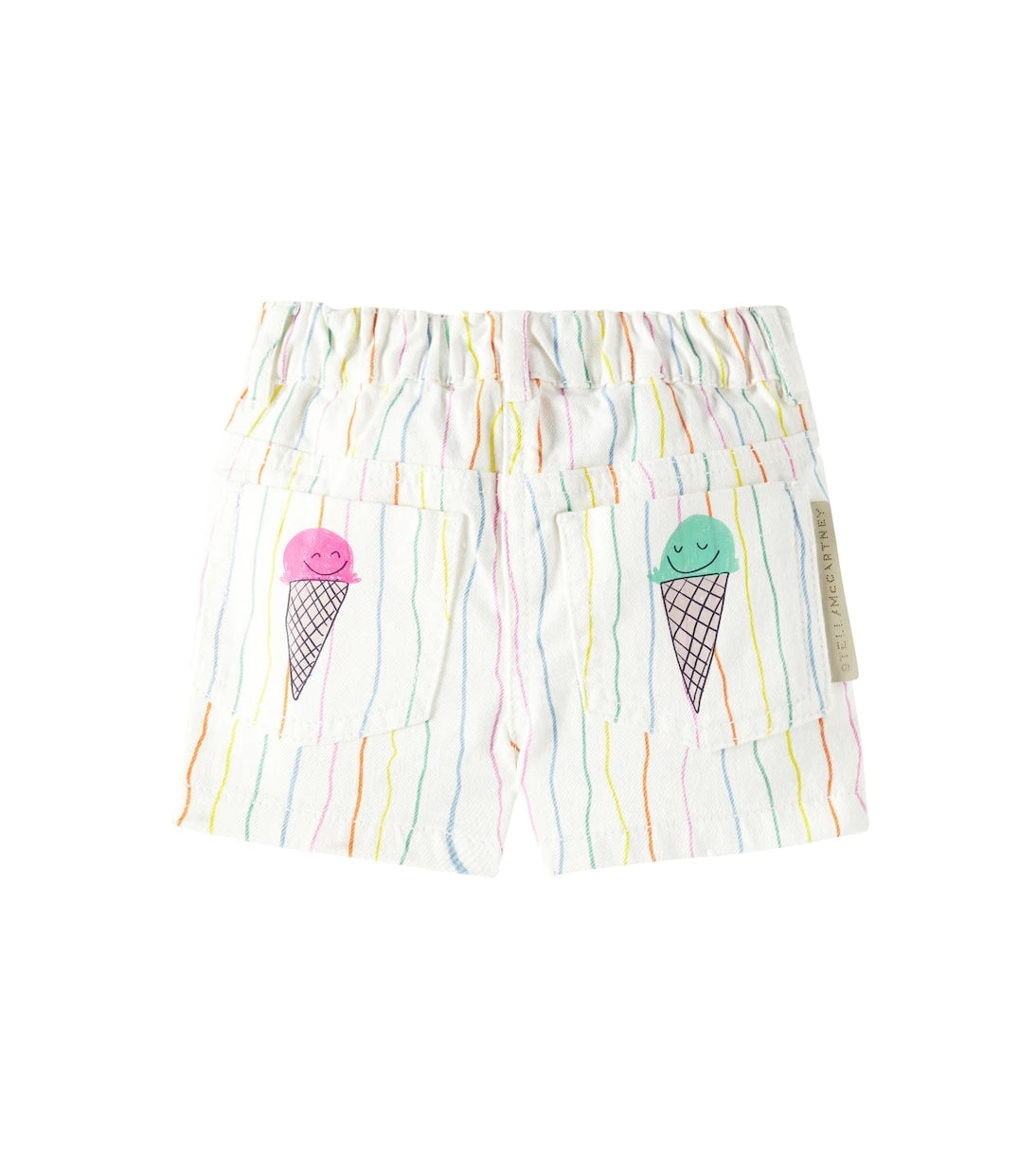 Stella McCartney Kids - Baby striped cotton shorts