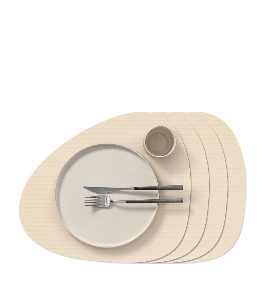 Large Corduroy Curve Placemat (Set of 4)