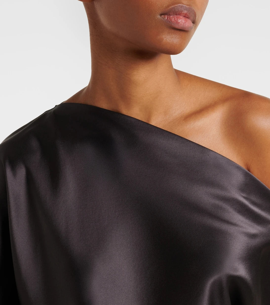 The Sei - One-shoulder silk satin top