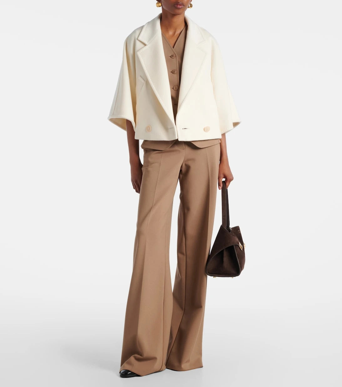 Max Mara - Galea wool and cashmere peacoat