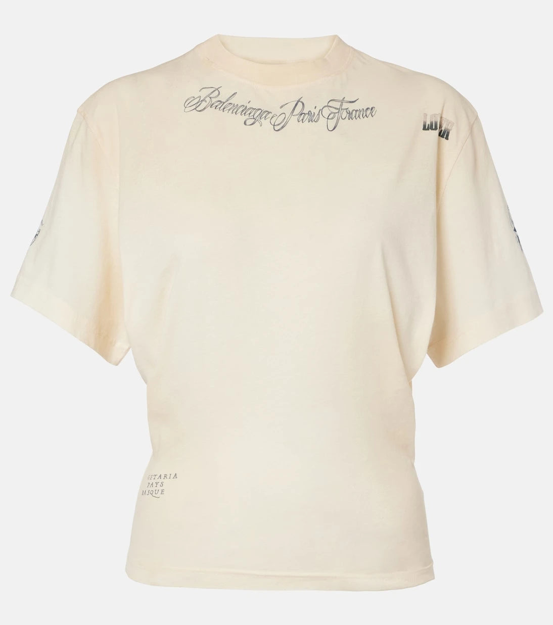 Balenciaga - Printed cotton jersey T-shirt
