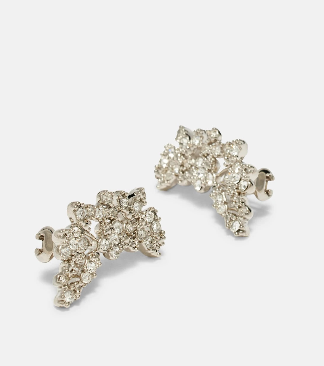 Jil Sander - Crystal-embellished ear climbers