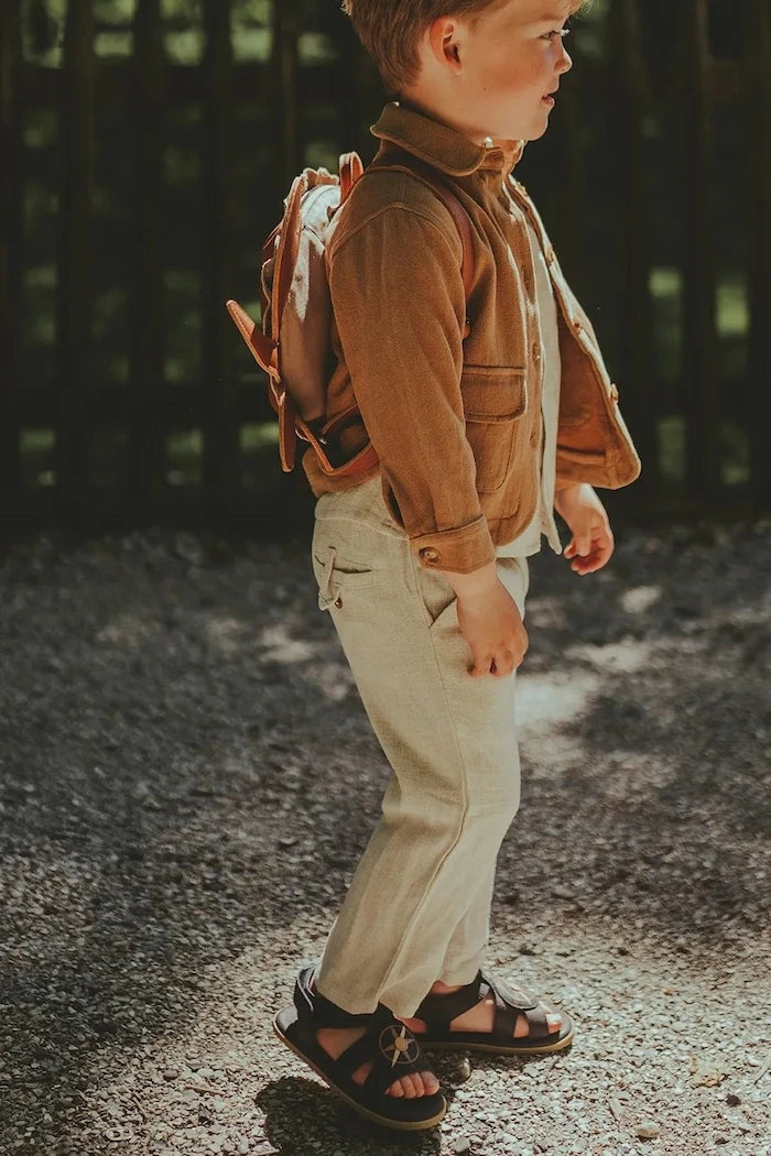 Donsje Dado Trousers Bebek Keten Karışımlı Pantolon