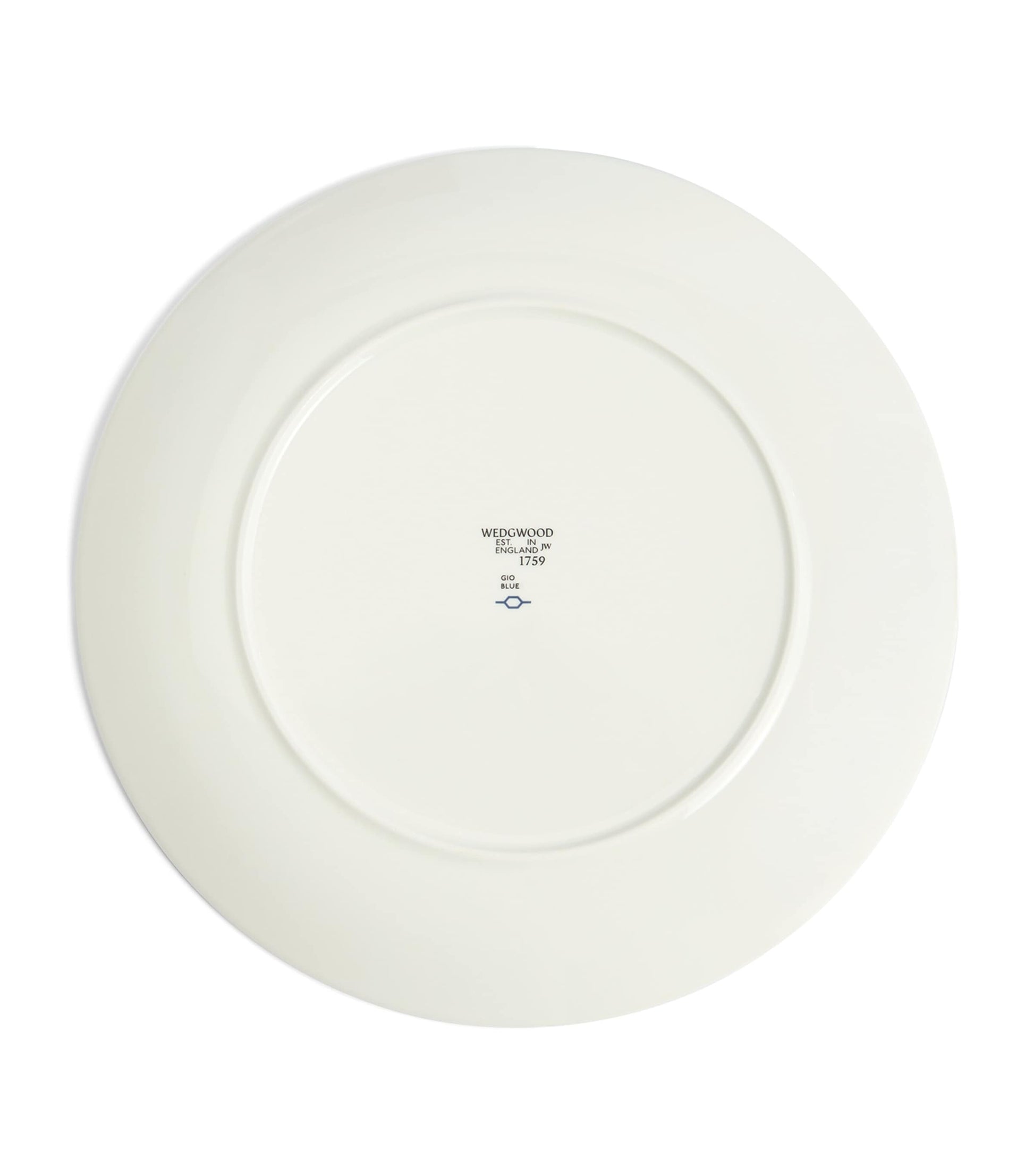 Bone China Gio Blue Plate (28cm)