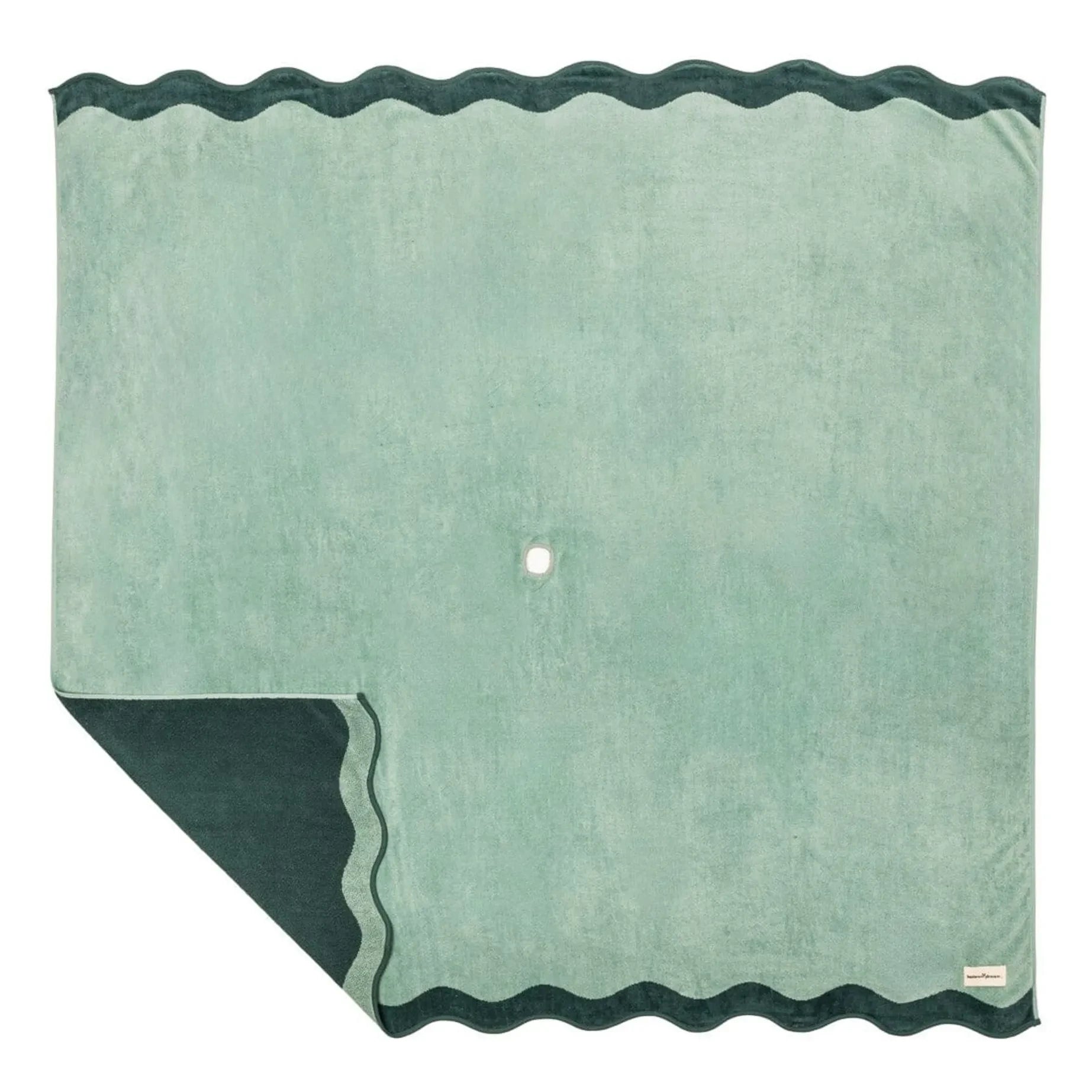Business & Pleasure Co. - Beach towel with hole | Green
