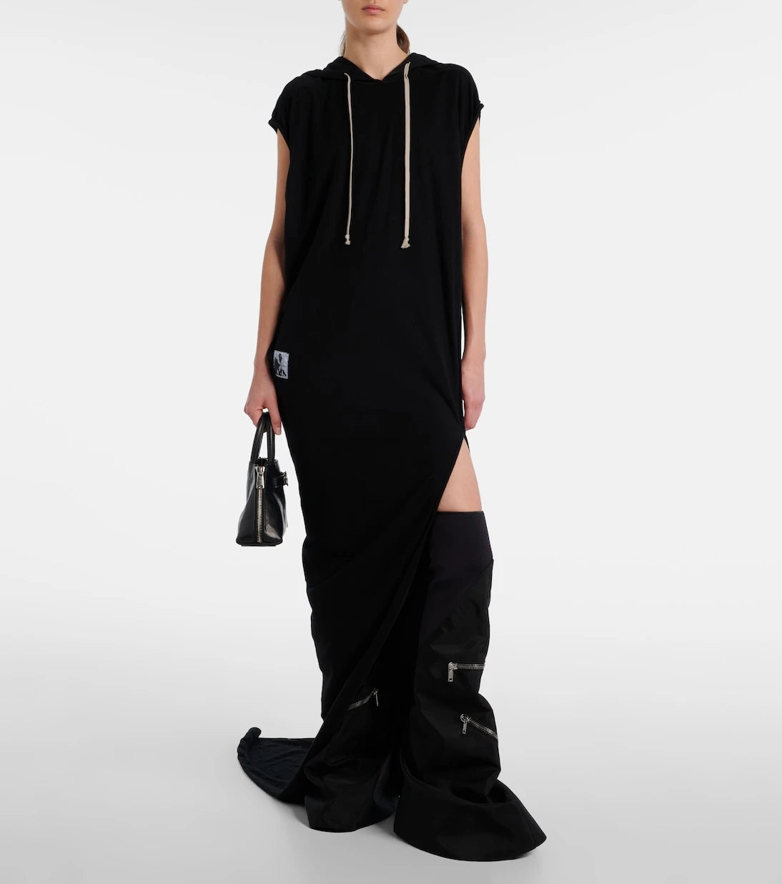 Rick Owens - Zipper-detail over-the-knee boots