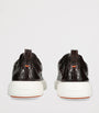 Crocodile Leather Clean Icon Sneakers