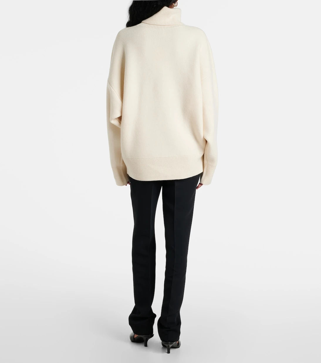 Toteme - Wool and cashmere-blend turtleneck sweater
