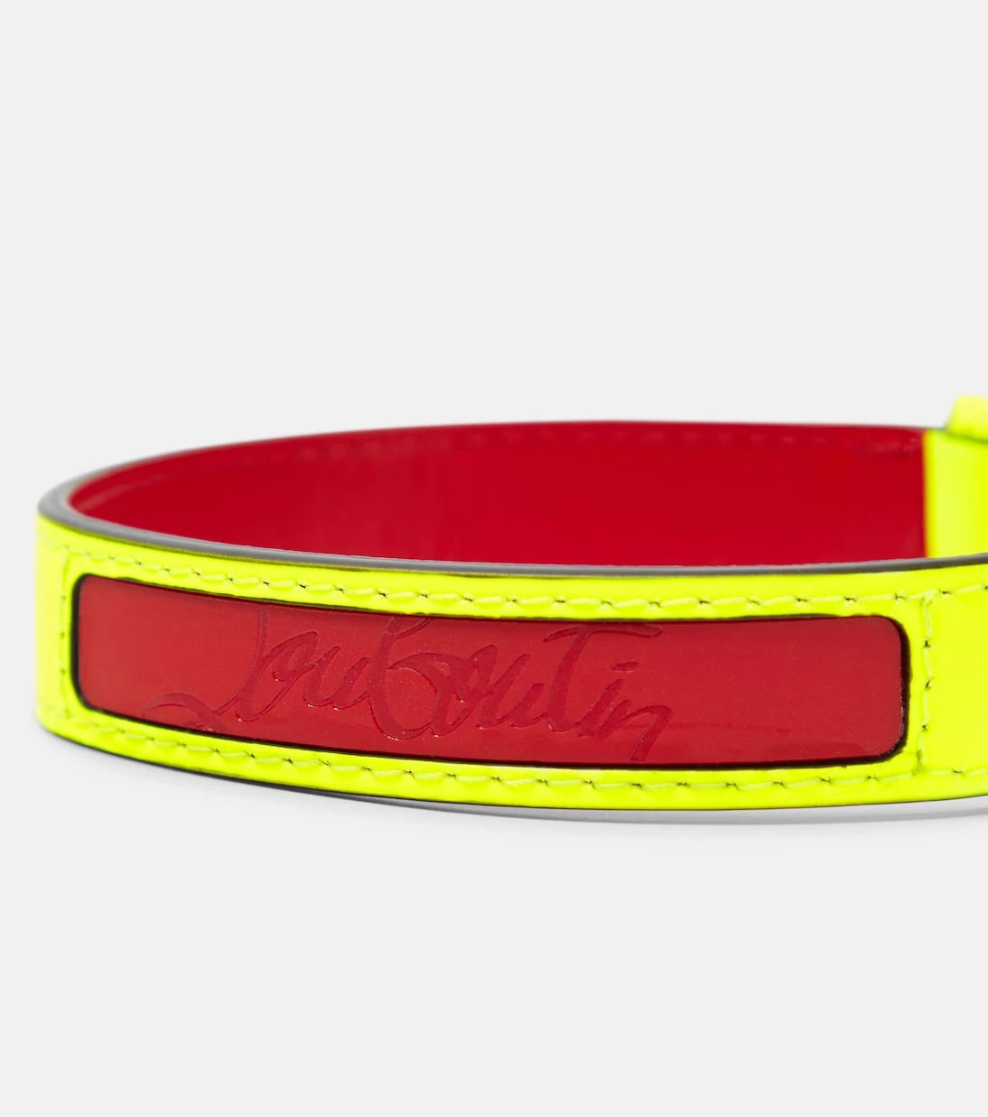 Christian Louboutin - Loubicollar leather dog collar