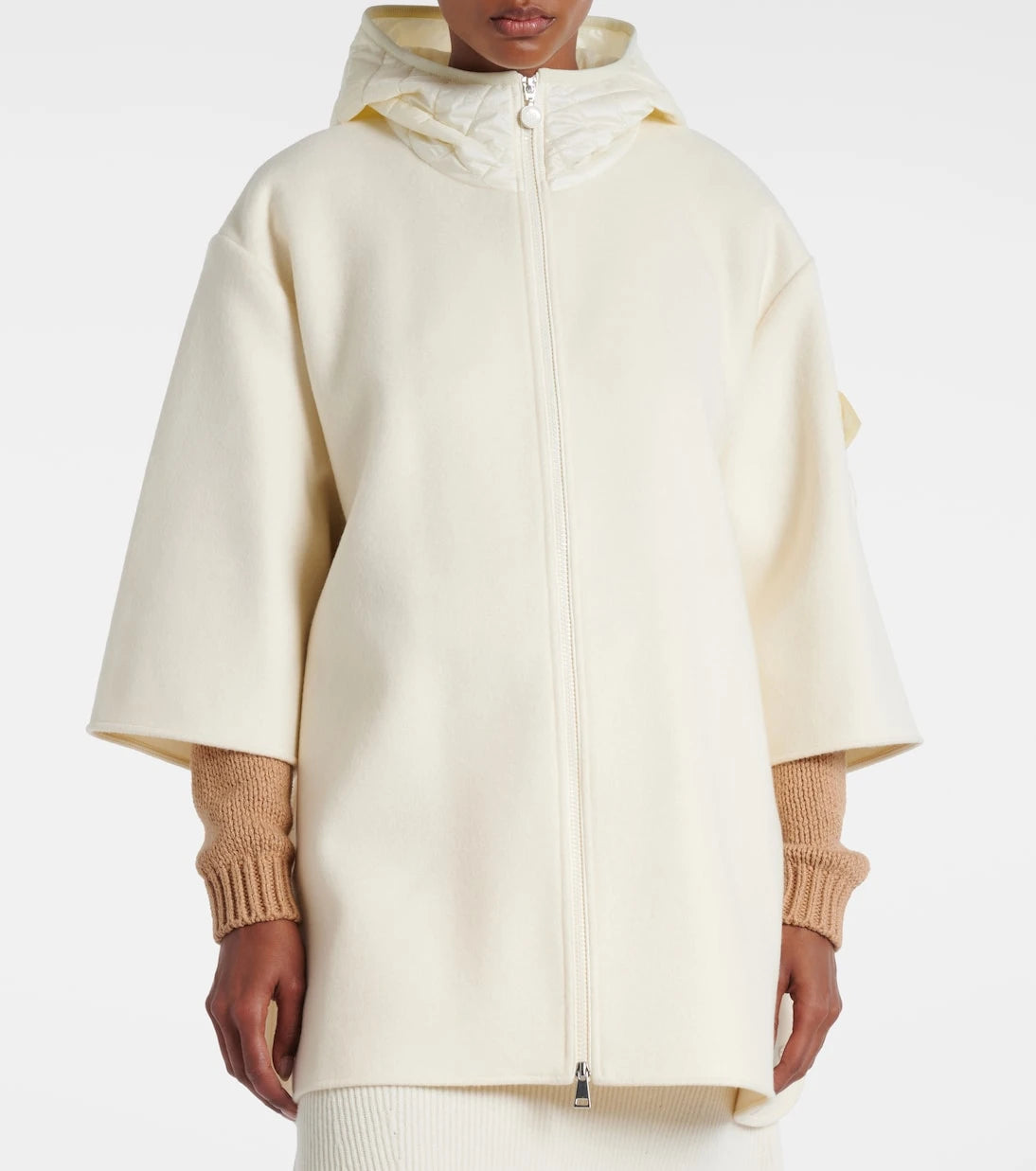Moncler - Logo wool-blend jacket